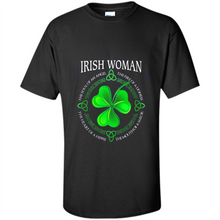Load image into Gallery viewer, Irish woman the soul of an angel the fire of a lioness shirt