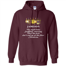 Load image into Gallery viewer, Jameson the night time sniffling sneezing how the feck did I end up on the floor Medicine shirt