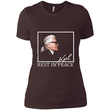 Load image into Gallery viewer, Karl Lagerfeld rest in peace shirt