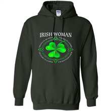 Load image into Gallery viewer, Irish woman the soul of an angel the fire of a lioness shirt
