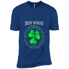 Load image into Gallery viewer, Irish woman the soul of an angel the fire of a lioness shirt