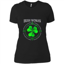 Load image into Gallery viewer, Irish woman the soul of an angel the fire of a lioness shirt