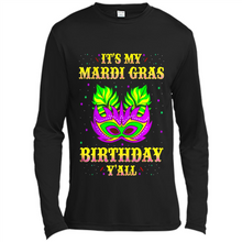 Load image into Gallery viewer, It’s my Mardi Gras Birthday y’all shirt