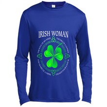 Load image into Gallery viewer, Irish woman the soul of an angel the fire of a lioness shirt