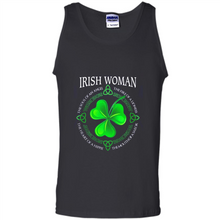 Load image into Gallery viewer, Irish woman the soul of an angel the fire of a lioness shirt