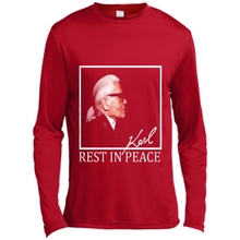Load image into Gallery viewer, Karl Lagerfeld rest in peace shirt