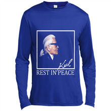 Load image into Gallery viewer, Karl Lagerfeld rest in peace shirt