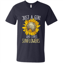 Load image into Gallery viewer, Just a girl who loves sunflowers shirt