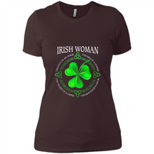 Load image into Gallery viewer, Irish woman the soul of an angel the fire of a lioness shirt