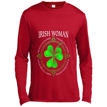 Load image into Gallery viewer, Irish woman the soul of an angel the fire of a lioness shirt