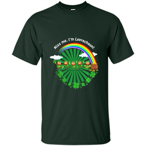 Kiss me I’m Leprechaun Irish shirt