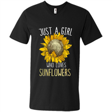 Load image into Gallery viewer, Just a girl who loves sunflowers shirt