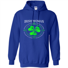 Load image into Gallery viewer, Irish woman the soul of an angel the fire of a lioness shirt