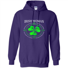 Load image into Gallery viewer, Irish woman the soul of an angel the fire of a lioness shirt