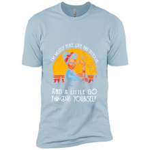 Load image into Gallery viewer, I’m mostly peace, love and tattoos and a little go fuck yourself shirt