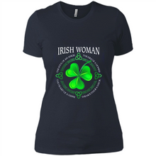 Load image into Gallery viewer, Irish woman the soul of an angel the fire of a lioness shirt