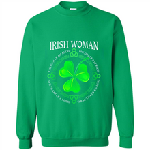 Load image into Gallery viewer, Irish woman the soul of an angel the fire of a lioness shirt