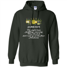Load image into Gallery viewer, Jameson the night time sniffling sneezing how the feck did I end up on the floor Medicine shirt