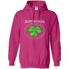 Load image into Gallery viewer, Irish woman the soul of an angel the fire of a lioness shirt