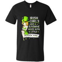 Load image into Gallery viewer, Irish girls are sunshine mixed with a little hurricane shirt