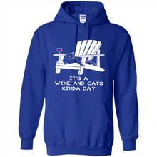 Load image into Gallery viewer, It’s a wine and cats kinda day shirt
