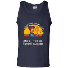 Load image into Gallery viewer, I’m mostly peace, love and tattoos and a little go fuck yourself shirt