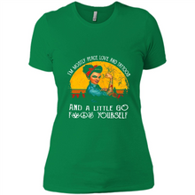 Load image into Gallery viewer, I’m mostly peace, love and tattoos and a little go fuck yourself shirt