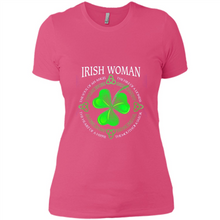 Load image into Gallery viewer, Irish woman the soul of an angel the fire of a lioness shirt