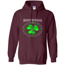 Load image into Gallery viewer, Irish woman the soul of an angel the fire of a lioness shirt