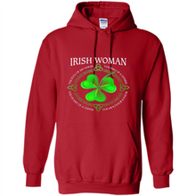 Load image into Gallery viewer, Irish woman the soul of an angel the fire of a lioness shirt