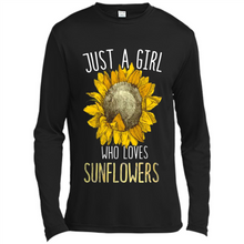 Load image into Gallery viewer, Just a girl who loves sunflowers shirt