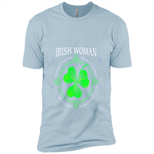 Load image into Gallery viewer, Irish woman the soul of an angel the fire of a lioness shirt