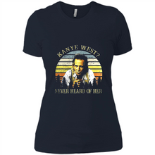 Load image into Gallery viewer, Kanye West never heard of her vintage shirt