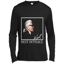 Load image into Gallery viewer, Karl Lagerfeld rest in peace shirt