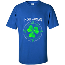 Load image into Gallery viewer, Irish woman the soul of an angel the fire of a lioness shirt