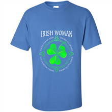Load image into Gallery viewer, Irish woman the soul of an angel the fire of a lioness shirt