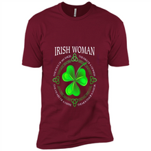Load image into Gallery viewer, Irish woman the soul of an angel the fire of a lioness shirt