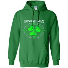 Load image into Gallery viewer, Irish woman the soul of an angel the fire of a lioness shirt