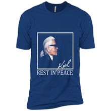 Load image into Gallery viewer, Karl Lagerfeld rest in peace shirt