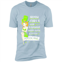 Load image into Gallery viewer, Irish girls are sunshine mixed with a little hurricane shirt