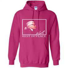 Load image into Gallery viewer, Karl Lagerfeld rest in peace shirt