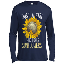Load image into Gallery viewer, Just a girl who loves sunflowers shirt