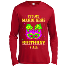 Load image into Gallery viewer, It’s my Mardi Gras Birthday y’all shirt