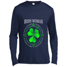 Load image into Gallery viewer, Irish woman the soul of an angel the fire of a lioness shirt