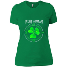 Load image into Gallery viewer, Irish woman the soul of an angel the fire of a lioness shirt