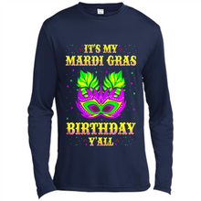 Load image into Gallery viewer, It’s my Mardi Gras Birthday y’all shirt