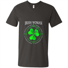 Load image into Gallery viewer, Irish woman the soul of an angel the fire of a lioness shirt
