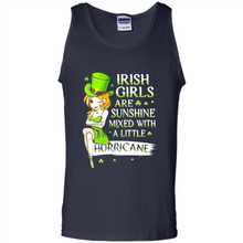 Load image into Gallery viewer, Irish girls are sunshine mixed with a little hurricane shirt